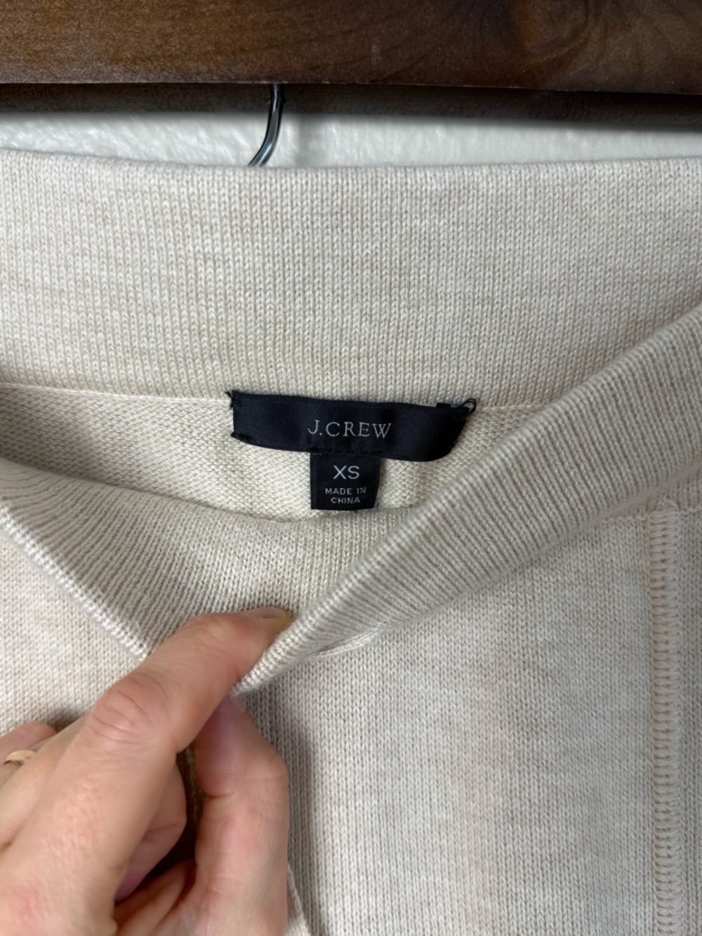 J. Crew cotton cashmere blend knit joggers - Picture 6 of 7